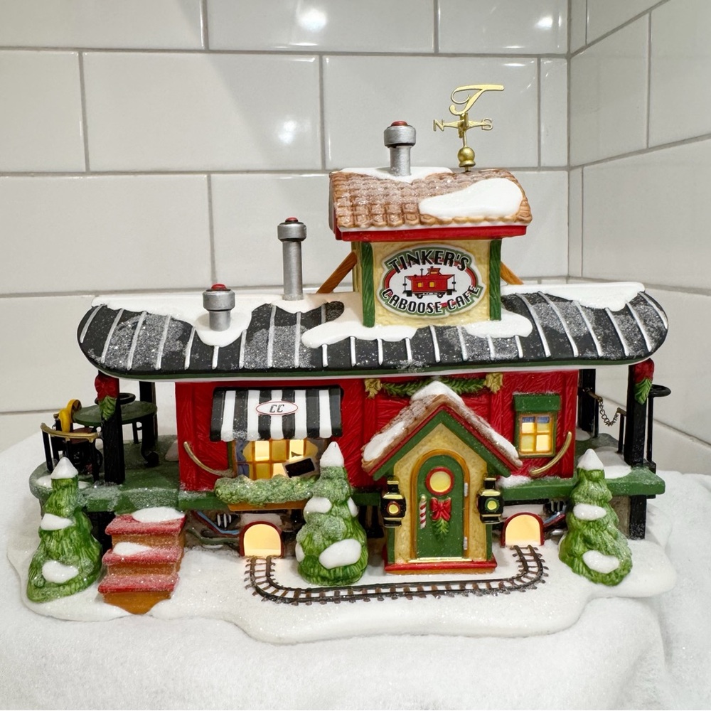 Dept 56 | “Tinker’s Caboose Cafe” | North Pole Series